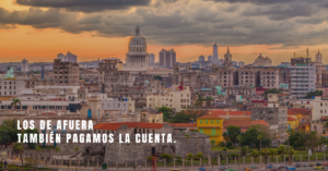 Read more about the article Los de afuera también pagamos la cuenta