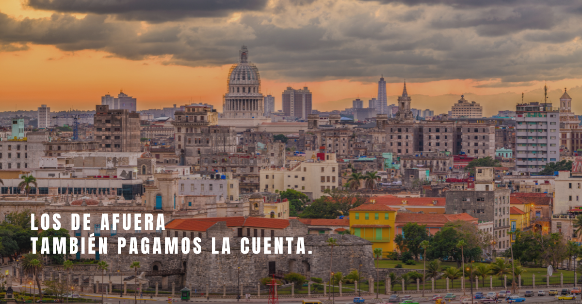 You are currently viewing Los de afuera también pagamos la cuenta